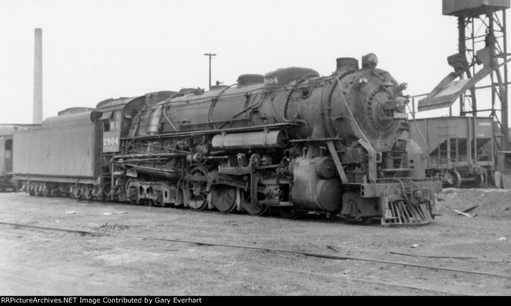 CNW 2-8-4 #2804 - Chicago & NorthWestern